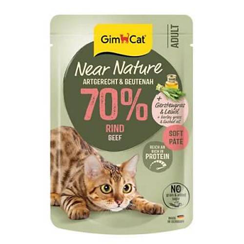 Near Nature Ezme S���r Etli Pouch Yeti�kin Kedi Konservesi 85 Gr