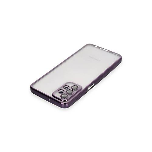 Galaxy A23 4G K�l�f Razer Lensli Silikon - Mor