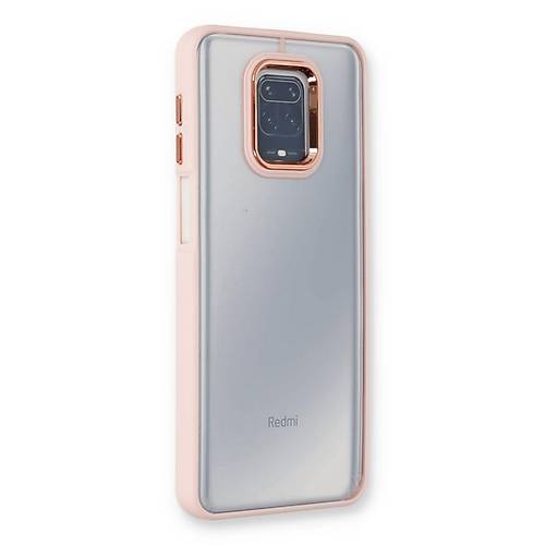 Redmi Note 9 Pro K�l�f Dora Kapak - Pudra