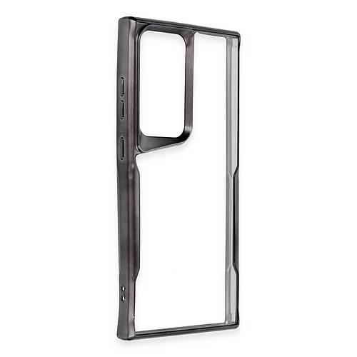 Galaxy S25 Ultra K�l�f Boyi Silikon Kapak - Siyah
