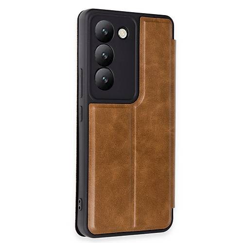 V30 Lite 4G K�l�f Flip Cover - Taba