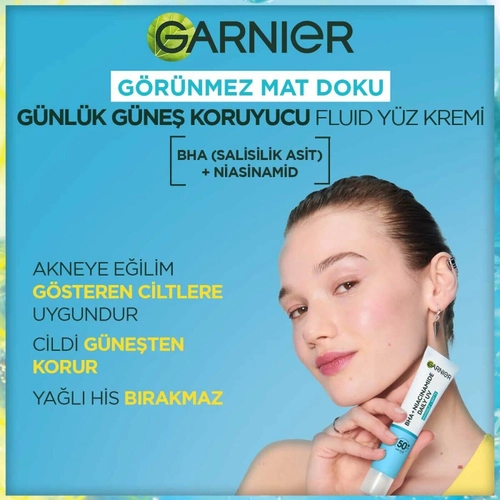Y�z Bakim Kremi & Bha Niasinamid G�nl�k G�ne� Koruyucu Mat Doku SPF 50+