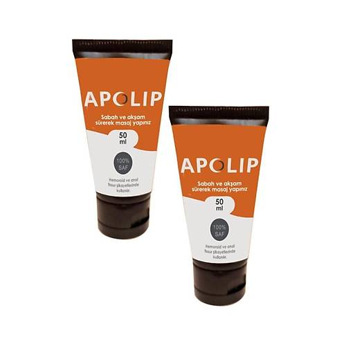 Apolip H�zl� Etkili Rahatlat�c� Kremi 50ml 2 Adet