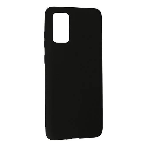Galaxy S20 Plus K�l�f Nano i�i Kadife Silikon - Siyah