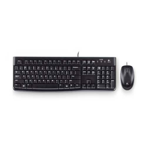 LOGITECH MK120 TR Q USB KABLOLU KLAVYE VE MOUSE SET S�YAH 920-002560