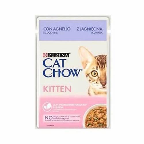 Kitten Pouch Kuzulu Yavru Kedi Konservesi 85 Gr