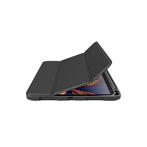 iPad Air 4 10.9 K�l�f Tablet Focus Silikon - Siyah