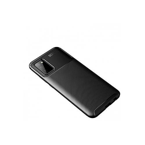 Galaxy A02S K�l�f Auto Focus Karbon Kapak - Siyah