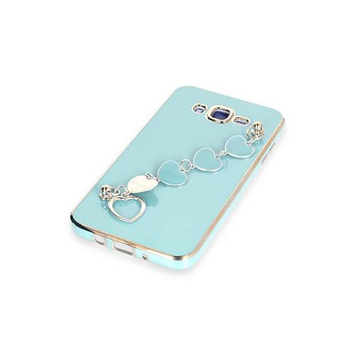 Galaxy J7 K�l�f Esila Silikon - Su Ye�ili