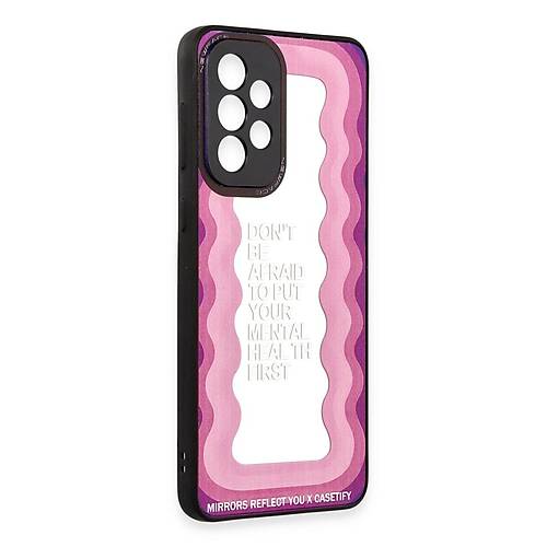 Galaxy A53 5G K�l�f Mirror Desenli Kapak - Mirror - 11