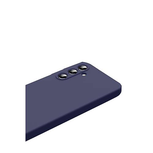 Galaxy A17 5G Nano i�i Kadife Silikon - Lacivert