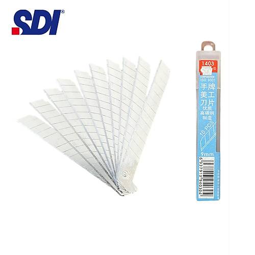 SDI 1403 �elik Maket B��a�� Fal�ata Ucu Yede�i 9mm 60 Derece K���k 10'lu