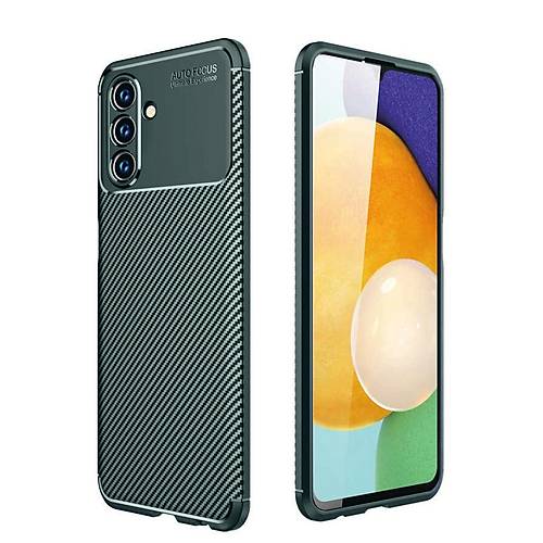 Galaxy A36 K�l�f Auto Focus Karbon Kapak - Koyu Ye�il