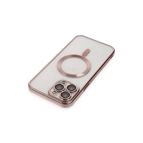 iPhone 15 Pro K�l�f Kross Magneticsafe Kapak - Rose