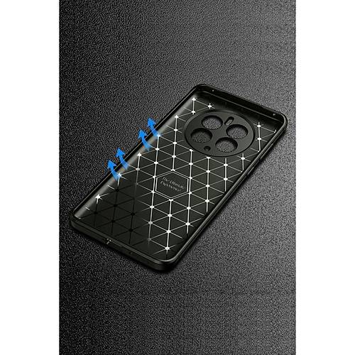 Realme 12 Pro Plus K�l�f Auto Focus Karbon Kapak - Gri