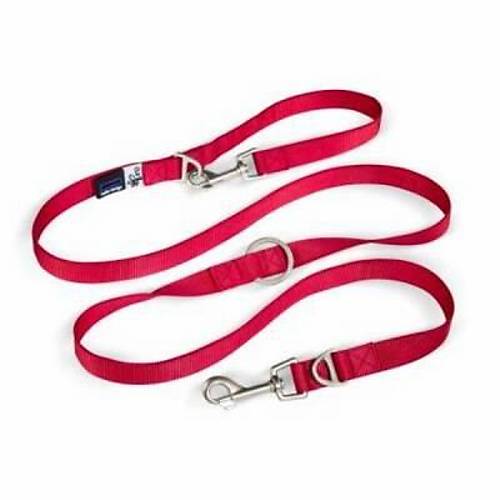 Naylon Ayarlanabilen K�pek Gezdirme Tasmas� Red Large