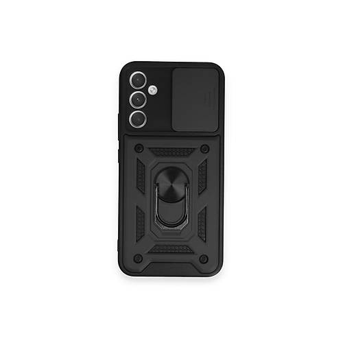 Galaxy A54 5G K�l�f Pars Lens Y�z�kl� Silikon - Siyah