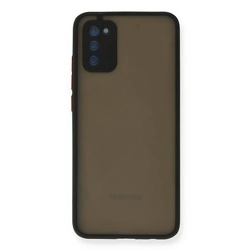 Galaxy A02S K�l�f Montreal Silikon Kapak - Siyah