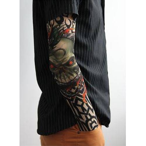 Giyilebilir Kol D�vmesi �orap D�vme 3D Bask�l� Kol Bacak D�vme 2 Adet Model 18