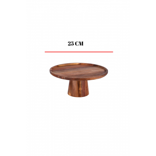 Akasya Ayakl� Sunumluk & Sunum Taba�� & Sunum Servisi 25x25x10 cm