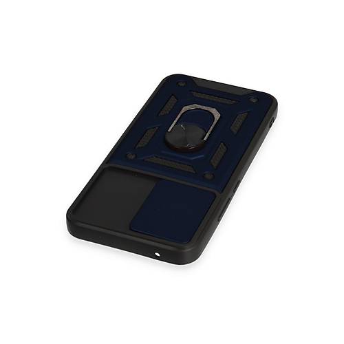 Galaxy A54 5G K�l�f Pars Lens Y�z�kl� Silikon - Lacivert