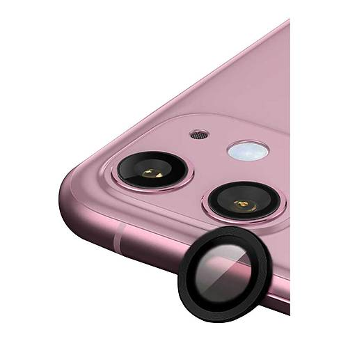 iPhone 11 Raze Metal Kamera Lens - Siyah