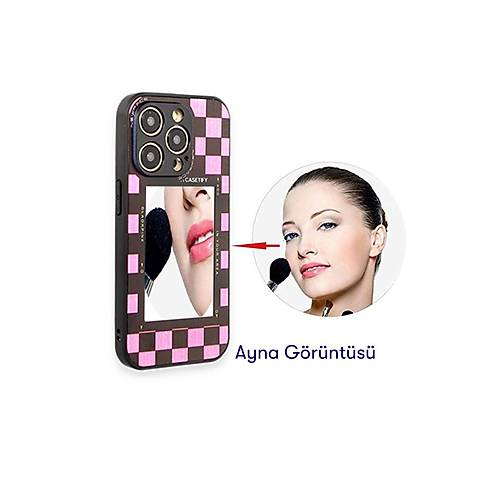 Galaxy A04S K�l�f Mirror Desenli Kapak - Mirror - 2
