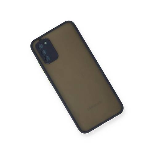 Galaxy A02S K�l�f Montreal Silikon Kapak - Lacivert