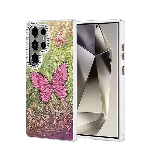 Galaxy S23 Ultra K�l�f Blade Aynal� Desenli Kapak - Desen 5