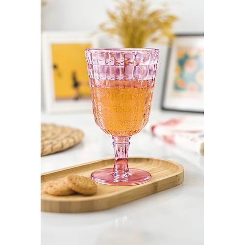 Allegra M�rd�m Kadeh Bardak - 450 ml Tekli Akrilik Malzeme - Cam De�ildir K�r�lmaya Dayan�kl�