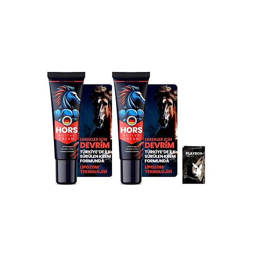 Hors Active Cream Gecikme Ve Sertle�me P.enis Kremi 50ml 2 Adet 1 Adet Jel
