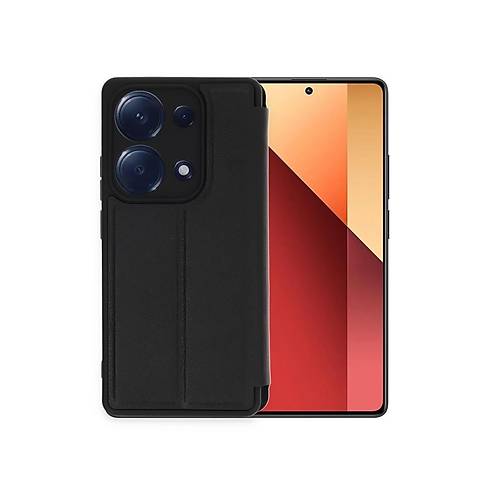 Redmi Note 13 Pro 4G K�l�f Flip Cover - Siyah