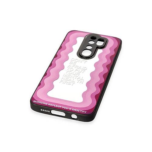 Redmi Note 8 Pro K�l�f Mirror Desenli Kapak - Mirror - 11