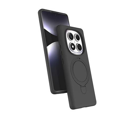 Redmi Note 14 Pro 5G Regal Magsafe Standl� Kapak - Titan Gri