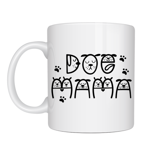 K�pek Severlere �zel Sevimli K�pek Tasar�ml� Porselen Kupa MODEL 183 � Dog Temal� Kahve Kupas� � Hediyelik Kupa