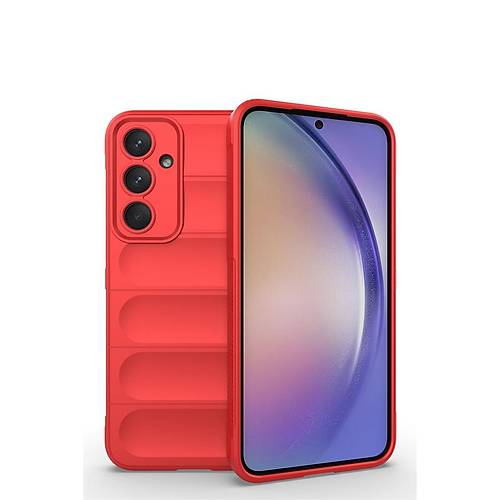 Galaxy M14 5G K�l�f Optimum Silikon - K�rm�z�