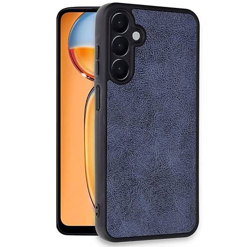 Galaxy A26 K�l�f Aras Deri Kapak - Lacivert