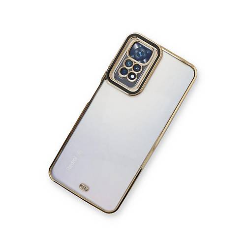 Redmi Note 11 K�l�f Liva Lens Silikon - Siyah