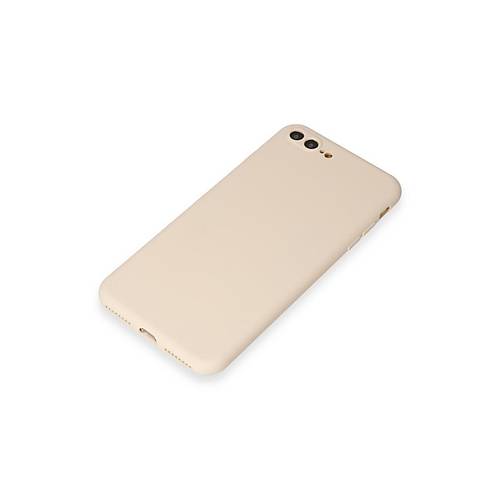 iPhone 7 Plus K�l�f First Silikon - Krem
