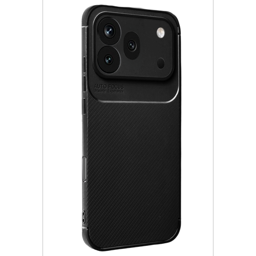 600 Pro Auto Focus Karbon Kapak - Siyah