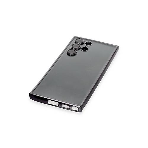 Galaxy S22 Ultra K�l�f Razer Lensli Silikon - Siyah