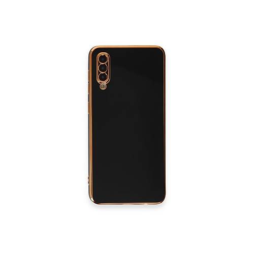 Galaxy A50 K�l�f Volet Silikon - Siyah
