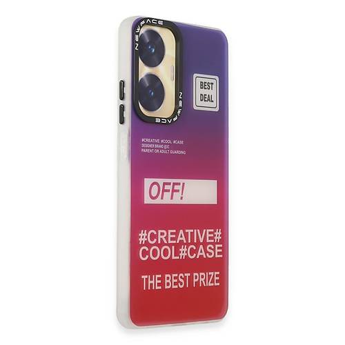 Realme C55 K�l�f Estoril Desenli Kapak - Estoril - 9