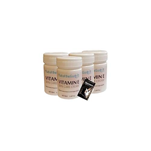 Fruit Of The Earth Cream Ya�lanma Kar��t� Bak�m Kremi 4x50 ml+1 Adet Jel ile