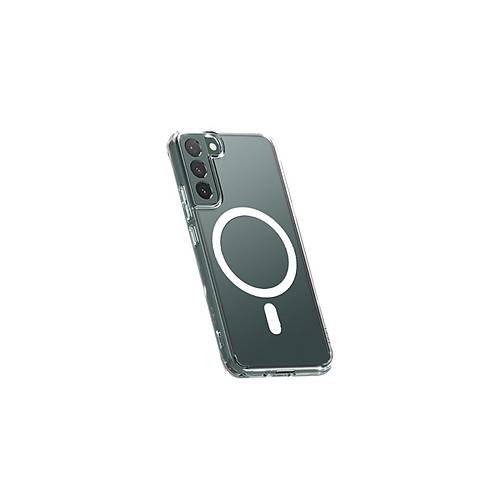 Galaxy S22 K�l�f Magneticsafe �effaf Silikon - �effaf