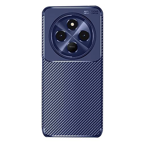 Redmi 14C K�l�f Auto Focus Karbon Kapak - Lacivert