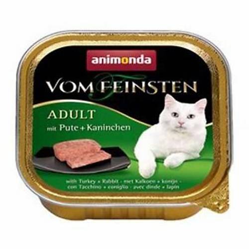 Vom Feinsten Hindili ve Tav�anl� Yeti�kin Kedi Konservesi 100 Gr