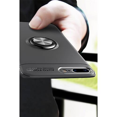 iPhone 7 Plus K�l�f Range Y�z�kl� Silikon - K�rm�z�
