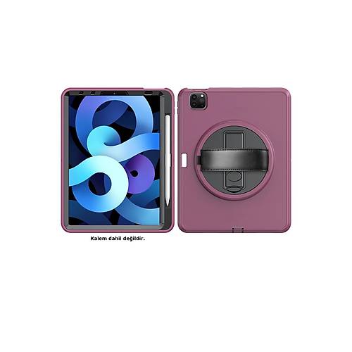 iPad Pro 11 (2018) K�l�f Hand Strap Tablet K�l�f� - M�rd�m