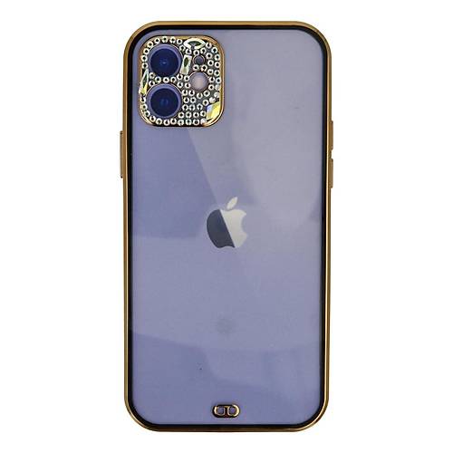 iPhone 12 K�l�f Liva Ta�l� Silikon - Siyah
